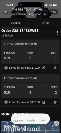 Chris Brown Usher Tickets 9/26