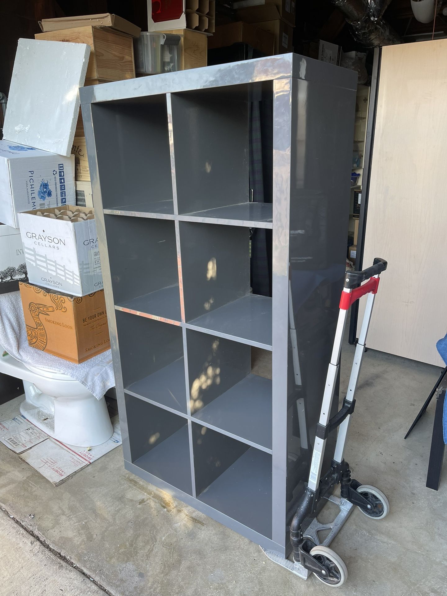 IKEA Expedit Glossy Grey 4x2