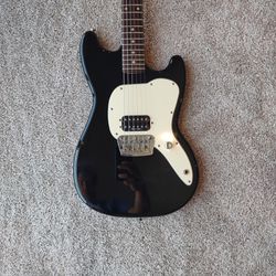 90's Fender Squier Musicmaster Electric Guitar 