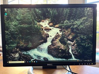 Dell UltraSharp 2405FPW 24" Monitor (1920x1200) - Built-in S-Video, Component, Composite for Retro Gaming!