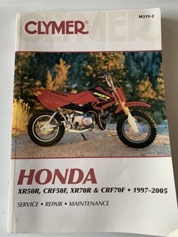 Honda Clymer Dirt Bike Repair Manuel 1997-2005