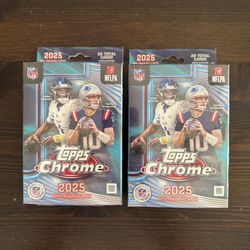 Topps Chrome 2025 NFL Hanger Box (Sealed) $45 OBO