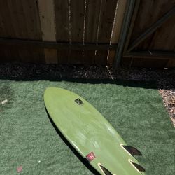 Rob Machado Seaside 5’3” Surfboard – $550  Selling a Rob Machado Seaside 5’3” in green. Lightly used, no dings or repairs. Futures fin setup (fins not