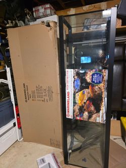 Brand new 125 Gallon Fish Tank with stand and lights