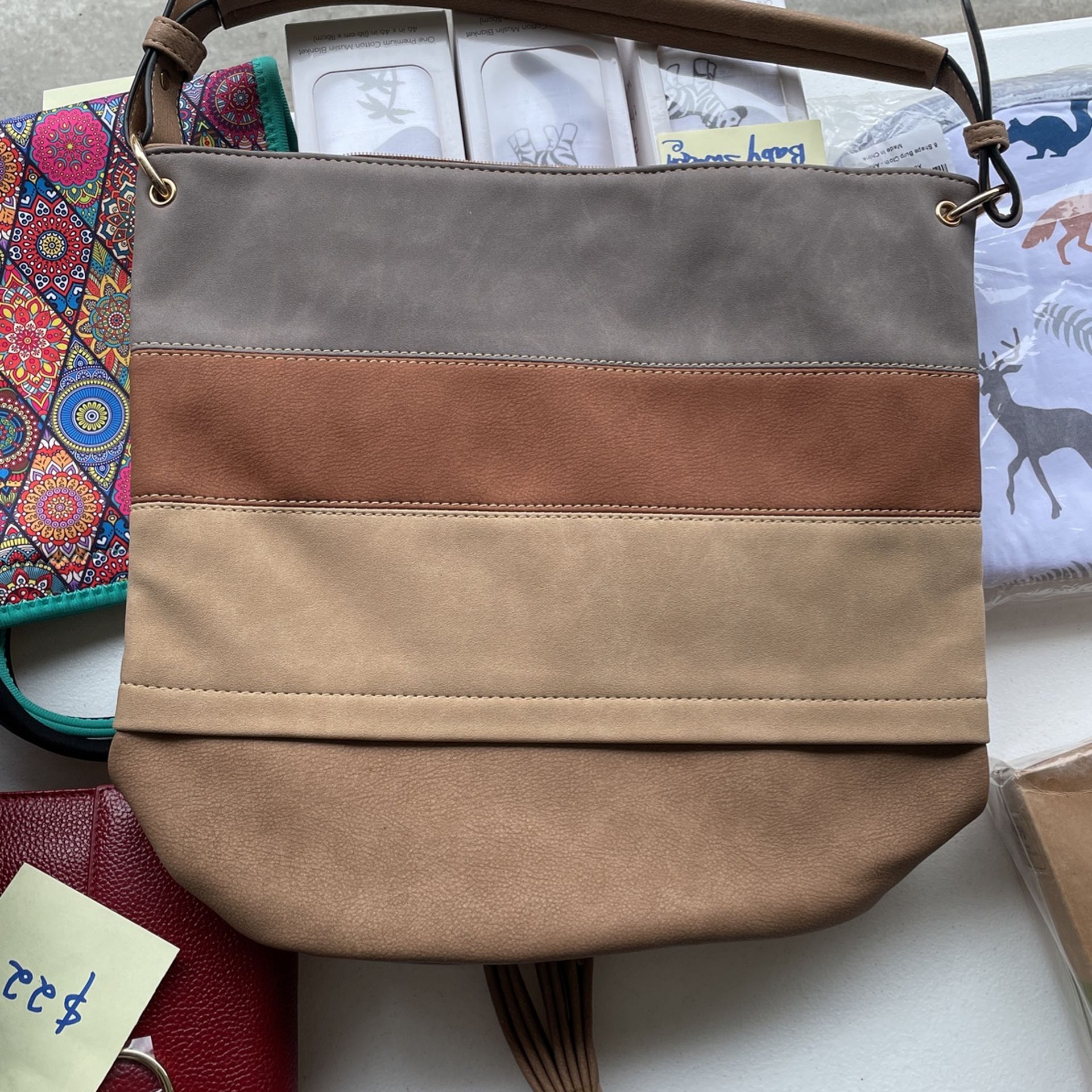 Large Womens Hand Bag - Leather - Brand New