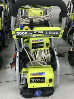 Ryobi 2000 psi electric pressure