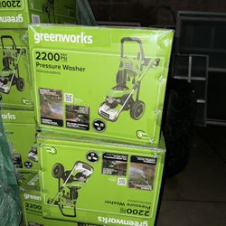 Greenworks pressure washer