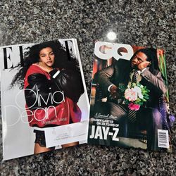 Fashion Magazines (JayZ, Anne Hathaway, Olivia Dean)