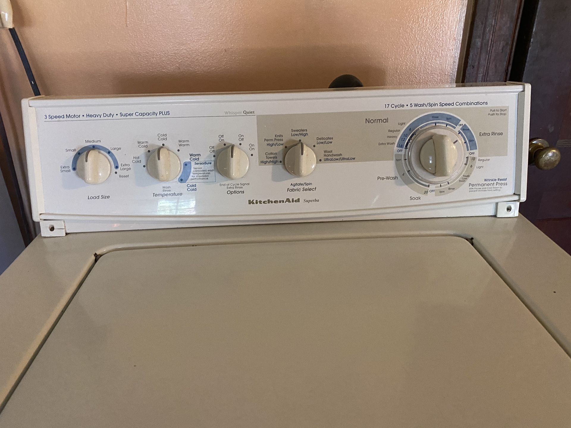 KitchenAid Superba 3.0 Cu. Ft Super Capacity Washing Machine for