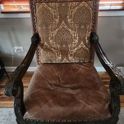 Beautiful Solid Wood Accent Chair
