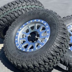 17” NEW Black Rims Wheels Tires Silver Bronze Ford F150 Expedition Toyota Tacoma Tundra 4Runner Sequoia Lexus Jeep Wrangler Gladiator Chevy Silverado