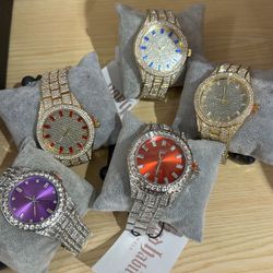 Various Stainless Steel Gold Filled Watches
