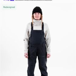Jones Snow Bibs Womens Medium New 2026