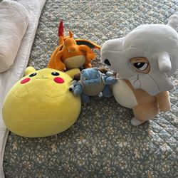 Pokémon plushies