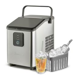 Portable Ice Maker Countertop, 26lbs/24H Ice Machine with Handle