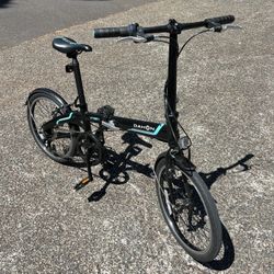 Dahon VYBE Folding Bike Lightweight Frame 7-Speed 20” Tires Black