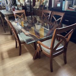Dining Table With 5 Chairs 
