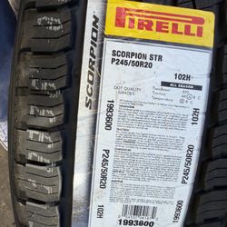 245/50/20 PIRELLI SCORPION 🦂