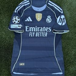 Real Madrid 2025/26 Away Jersey | Bellingham #5 