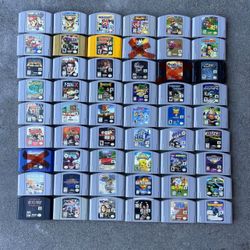 Nintendo 64 / N64 Games Authentic 