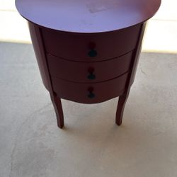 Round Wood Table