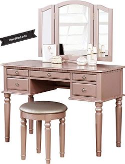 Rose Gold Vanity set $399.99