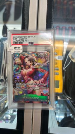 2025 one piece EB 03 JP BOA HANCOCK ALTERNATE ART GEM MINT 10