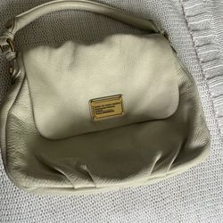 Gorgeous Cream White Handbag By Marc Jacob