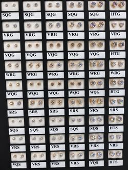 Moissanite Ear Rings