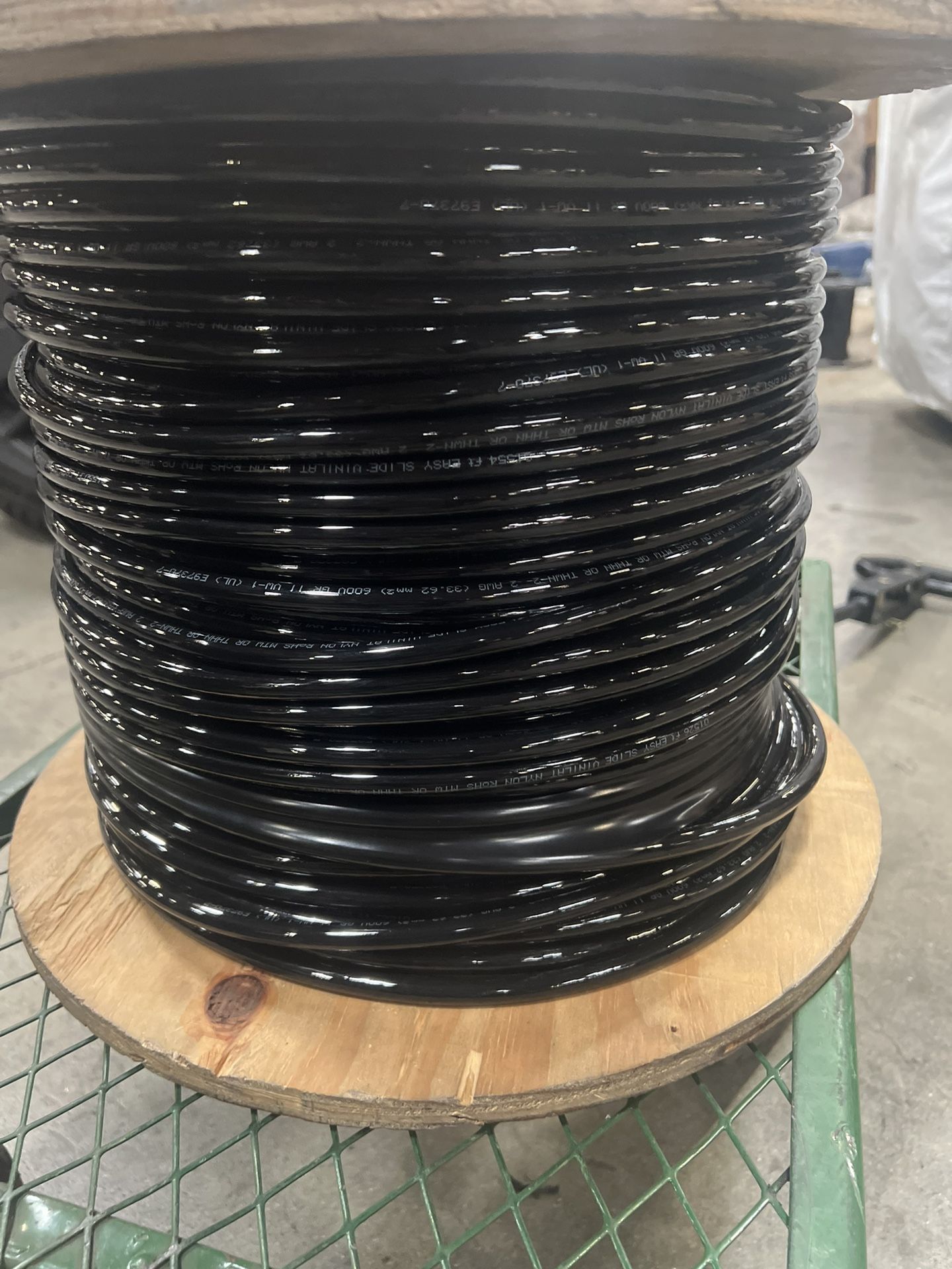 #2 2awg THHN THWN-2 stranded copper wire 500feet