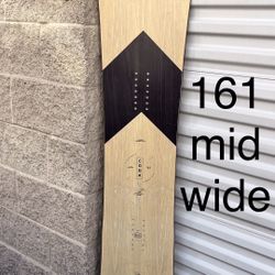 161MW Arbor Coda ROCKER snowboard