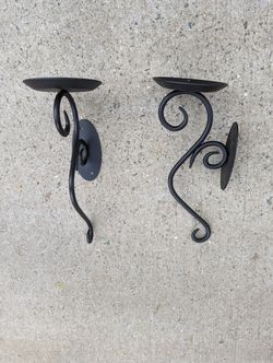 12" Candle Holders (Set of 2)