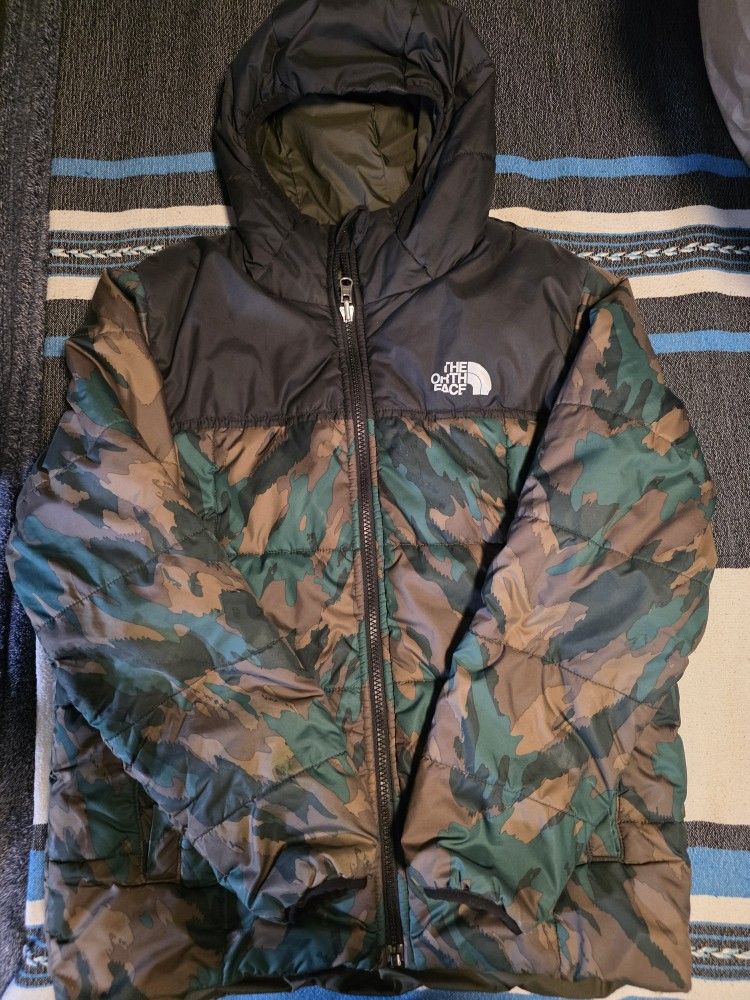 Boy North Face Jacket Size Large (10)