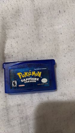 Pokémon Sapphire Version Game Boy Advance