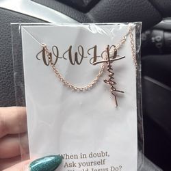 Faith necklace