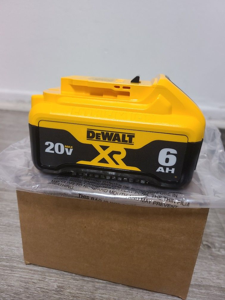 Dewalt 20v 6ah Xr Battery