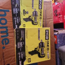 Ryobi Brushless 1/2" Impact Wrench 600 Torque