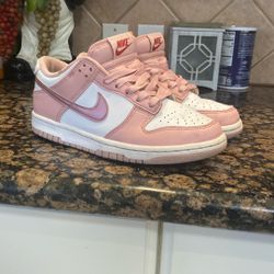 Nike Dunk Girls Shoes Pink And White