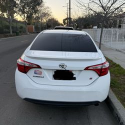 2015 Toyota Corolla S For Sale