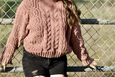 Pol Pink Sweater