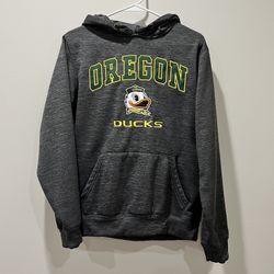 Oregon Ducks Charcoal Grey Men’s Sweater - Small