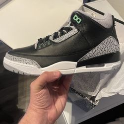 Jordan 3 Green Glow