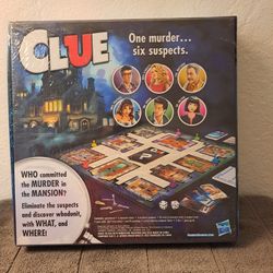NEW Sealed Hasbro Clue The Classic Mystery Board Game