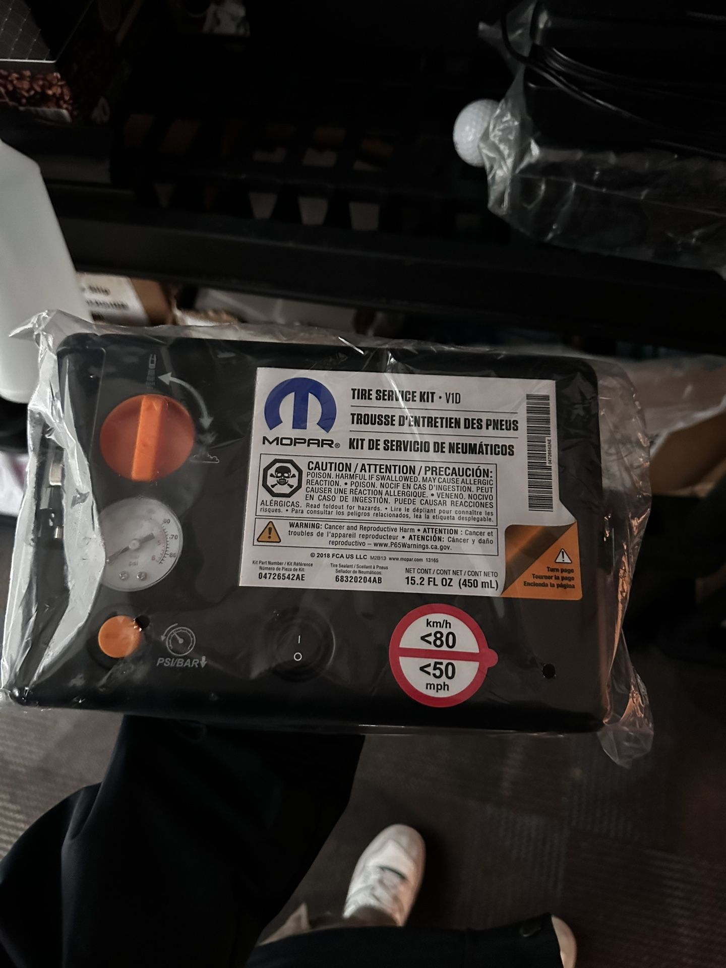 Mopar Tire Service Kit