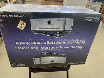 Professional massage stone heater with instructions