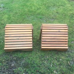 Adirondack Chair Ottoman Pair