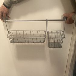 IKEA Hanging storage racks, Baskets and hooks