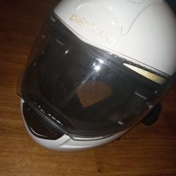 Schuberth C3 W Modular Motorcycle Helmet Size   With Sena Bluetooth