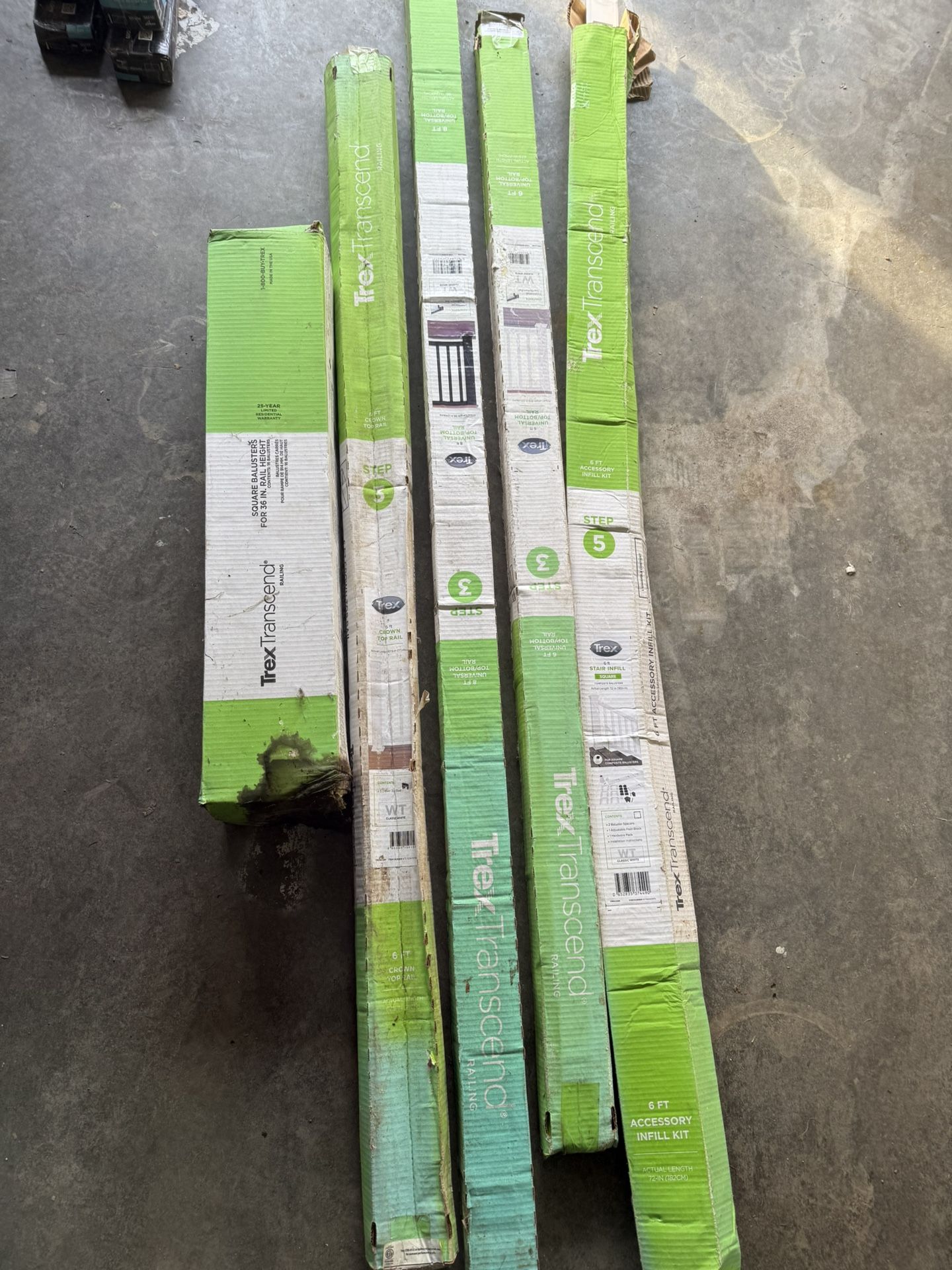 Trex Railing Material 