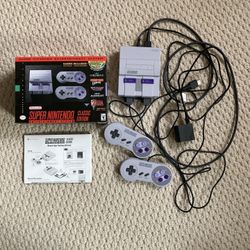Super Nintendo Classic Edition In Box